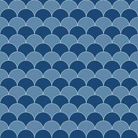 Navy blue fish scales pattern. fish scales pattern. fish scales seamless pattern. Decorative elements, clothing, paper wrapping, bathroom tiles, wall tiles, backdrop, background. vector