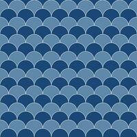 Navy blue fish scales pattern. fish scales pattern. fish scales seamless pattern. Decorative elements, clothing, paper wrapping, bathroom tiles, wall tiles, backdrop, background. vector