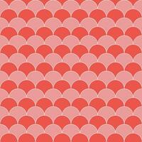Red fish scales pattern. fish scales pattern. fish scales seamless pattern. Decorative elements, clothing, paper wrapping, bathroom tiles, wall tiles, backdrop, background. vector