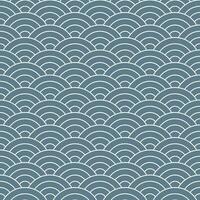 Grey Japanese wave pattern background. Japanese seamless pattern vector. Waves background illustration. for clothing, wrapping paper, backdrop, background, gift card. vector