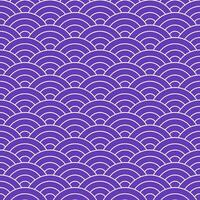 Purple Japanese wave pattern background. Japanese seamless pattern vector. Waves background illustration. for clothing, wrapping paper, backdrop, background, gift card. vector