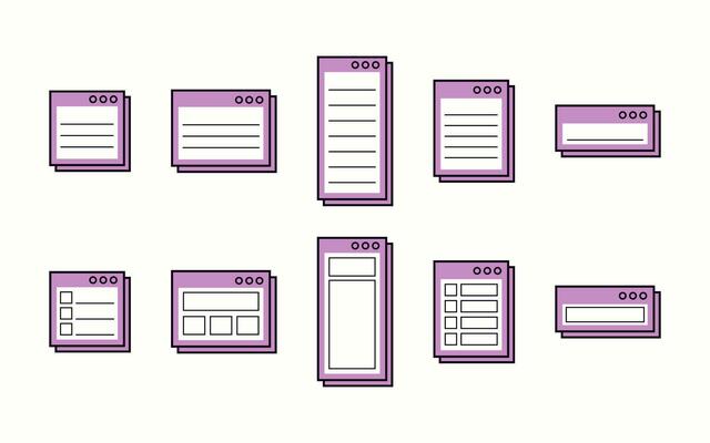 Collection of Notes with UI Window Concepts