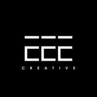 EEE  Letter Initial Logo Design Template Vector Illustration