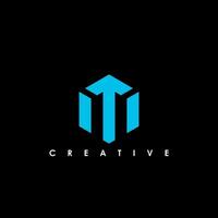 MT, TM Letter Initial Logo Design Template Vector Illustration