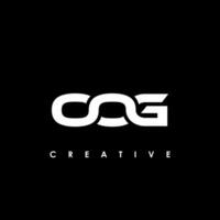 OOG  Letter Initial Logo Design Template Vector Illustration