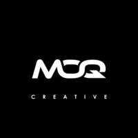 MOQ  Letter Initial Logo Design Template Vector Illustration