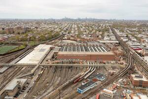 Coney Island Trainyard - Brooklyn, New York photo