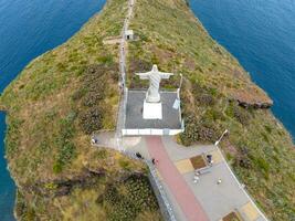 Jesus Christ Statue of Christ the King - Madeira, Portugal photo