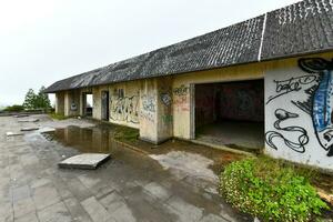 monte palacio abandonado hotel - azores, Portugal foto