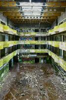 monte palacio abandonado hotel - azores, Portugal foto