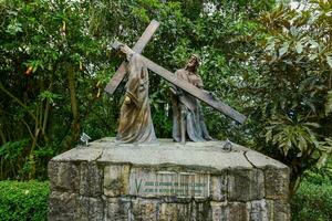 estación de el cruzar - monserrate, Columbia foto