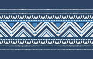 Ethnic abstract ikat art. Aztec ornament print. geometric ethnic pattern seamless  color oriental.  Design for background ,curtain, carpet, wallpaper, clothing, wrapping, Batik, vector illustration.