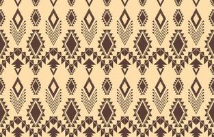 Ethnic abstract ikat art. Aztec ornament print. geometric ethnic pattern seamless  color oriental.  Design for background ,curtain, carpet, wallpaper, clothing, wrapping, Batik, vector illustration.