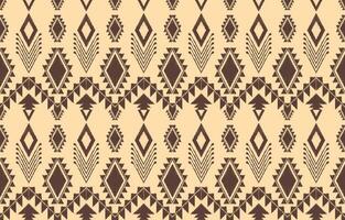 Ethnic abstract ikat art. Aztec ornament print. geometric ethnic pattern seamless  color oriental.  Design for background ,curtain, carpet, wallpaper, clothing, wrapping, Batik, vector illustration.