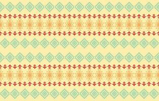 Ethnic abstract ikat art. Aztec ornament print. geometric ethnic pattern seamless  color oriental.  Design for background ,curtain, carpet, wallpaper, clothing, wrapping, Batik, vector illustration.