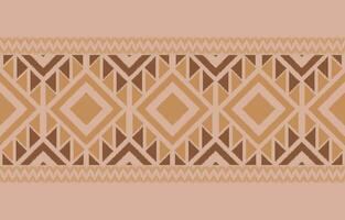 Ethnic abstract ikat art. Aztec ornament print. geometric ethnic pattern seamless  color oriental.  Design for background ,curtain, carpet, wallpaper, clothing, wrapping, Batik, vector illustration.