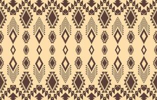 Ethnic abstract ikat art. Aztec ornament print. geometric ethnic pattern seamless  color oriental.  Design for background ,curtain, carpet, wallpaper, clothing, wrapping, Batik, vector illustration.