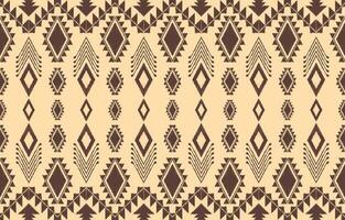 Ethnic abstract ikat art. Aztec ornament print. geometric ethnic pattern seamless  color oriental.  Design for background ,curtain, carpet, wallpaper, clothing, wrapping, Batik, vector illustration.