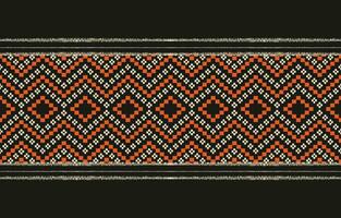 Ethnic abstract ikat art. Aztec ornament print. geometric ethnic pattern seamless  color oriental.  Design for background ,curtain, carpet, wallpaper, clothing, wrapping, Batik, vector illustration.