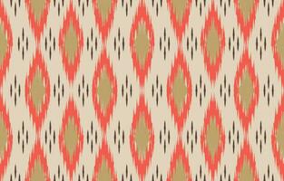 Ethnic abstract ikat art. Aztec ornament print. geometric ethnic pattern seamless  color oriental.  Design for background ,curtain, carpet, wallpaper, clothing, wrapping, Batik, vector illustration.