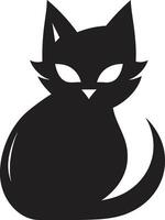 Cats Whisker Mark Vector Art of a Cat