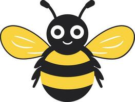 Bee Monarch Mark Bee Crowned Heraldry vector