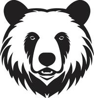 oso tribu cresta oso dinastía insignias vector