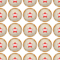 Pattern cookie with flag country Latvia in tasty biscuit png