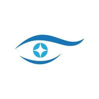 Eye Care vector logo design