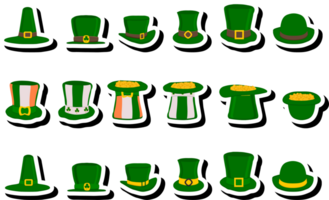 lindo ilustração em tema do a comemorar anual feriado st. patrick's dia png