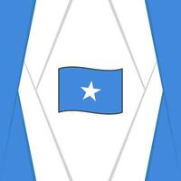 Somalia Flag Abstract Background Design Template. Somalia Independence Day Banner Social Media Post. Somalia Background vector