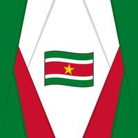 Surinam bandera resumen antecedentes diseño modelo. Surinam independencia día bandera social medios de comunicación correo. Surinam antecedentes vector