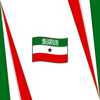 Somaliland Flag Abstract Background Design Template. Somaliland Independence Day Banner Social Media Post. Somaliland Flag vector