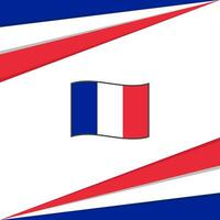 Saint Pierre And Miquelon Flag Abstract Background Design Template. Saint Pierre And Miquelon Independence Day Banner Social Media Post. Design vector