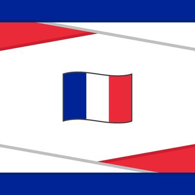 Saint Barthelemy Flag Abstract Background Design Template. Saint Barthelemy Independence Day Banner Social Media Post. Vector