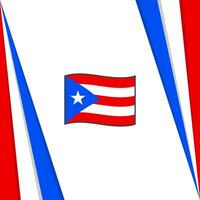 Puerto Rico Flag Abstract Background Design Template. Puerto Rico Independence Day Banner Social Media Post. Puerto Rico Flag vector