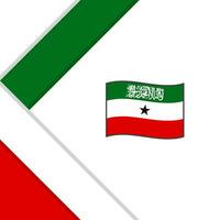 Somaliland Flag Abstract Background Design Template. Somaliland Independence Day Banner Social Media Post. Somaliland Illustration vector
