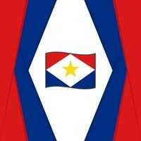 Saba Flag Abstract Background Design Template. Saba Independence Day Banner Social Media Post. Saba Background vector