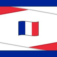 Saint Pierre And Miquelon Flag Abstract Background Design Template. Saint Pierre And Miquelon Independence Day Banner Social Media Post. Vector