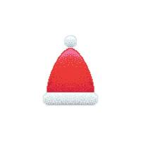 Christmas Beanie Logo Icon vector