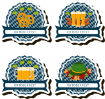 lindo ilustração em tema do a comemorar anual oktoberfest feriado png