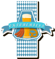 lindo ilustração em tema do a comemorar anual oktoberfest feriado png