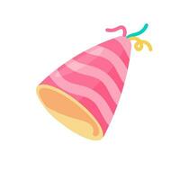 Party hats. Colorful hats for parties. celebrate birthday vector