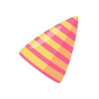 Party hats. Colorful hats for parties. celebrate birthday vector