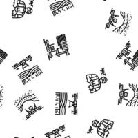 drone commercial use seamless pattern vector