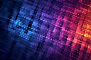 Colorful abstract background with lines, a grid of lines, Generative AI photo