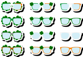 Beautiful illustration on theme of celebrating annual holiday St. Patrick's Day png