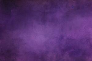 Purple background with a grunge texture, Violet grunge texture background, Generative AI photo