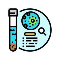 pumping tests hydrogeologist color icon vector illustration