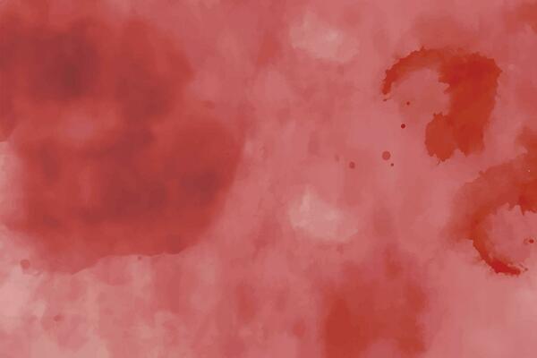 Red watercolor stain background